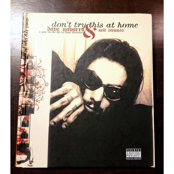 Other - Dave Navarro Don’t Try This at Home HC 1st Ed Memoir RHCP Jane’s Addiction